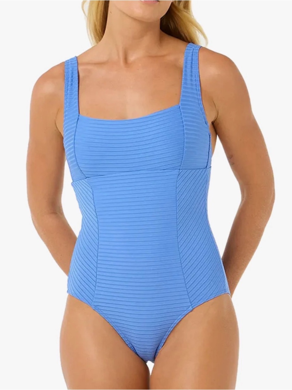 Rip Curl Blue One-Piece Swimsuit